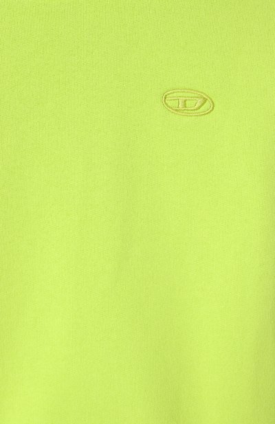 Хлопковый свитшот DIESEL, арт. J02274/0GYCJ, фото 3