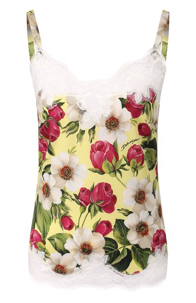 Женская шелковая майка DOLCE & GABBANA, арт. 07A00T/FSAZV