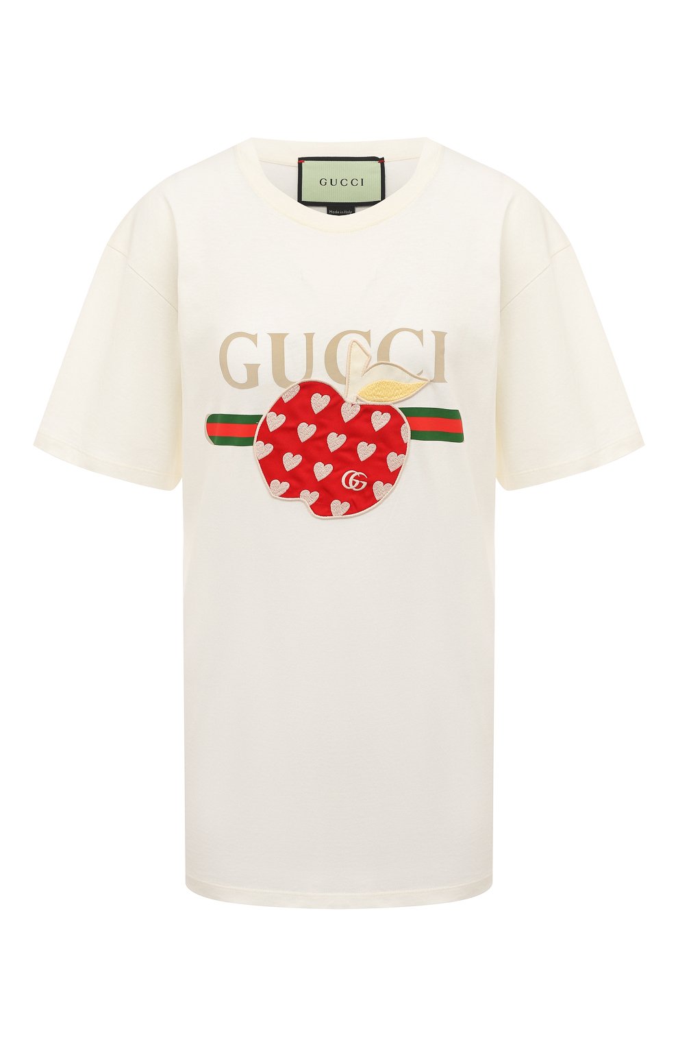 Хлопковая футболка GUCCI, арт. 615044 XJDOI, фото 1