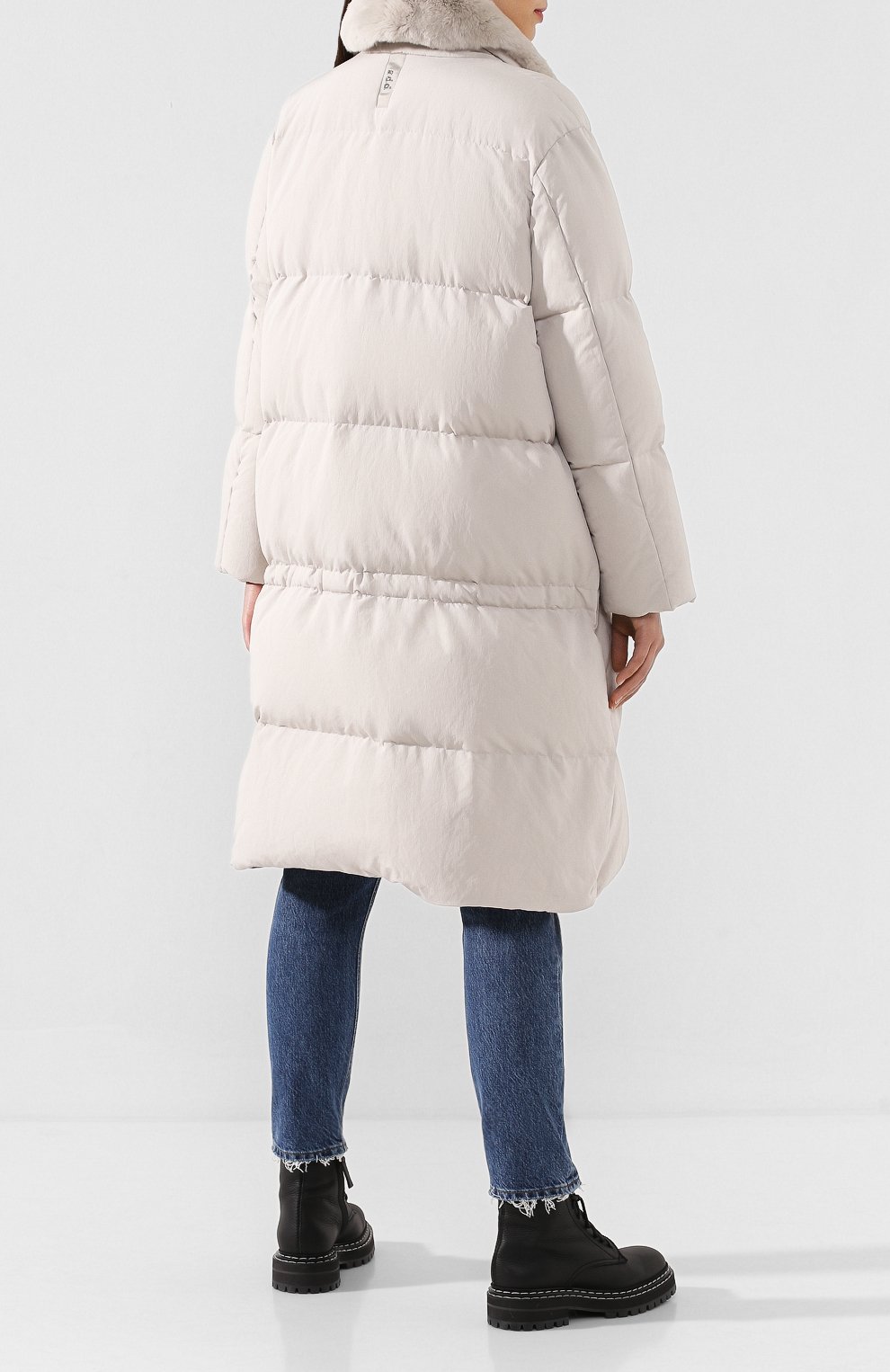 Пуховик с меховой отделкой ADD, арт. WAW881, фото 4
