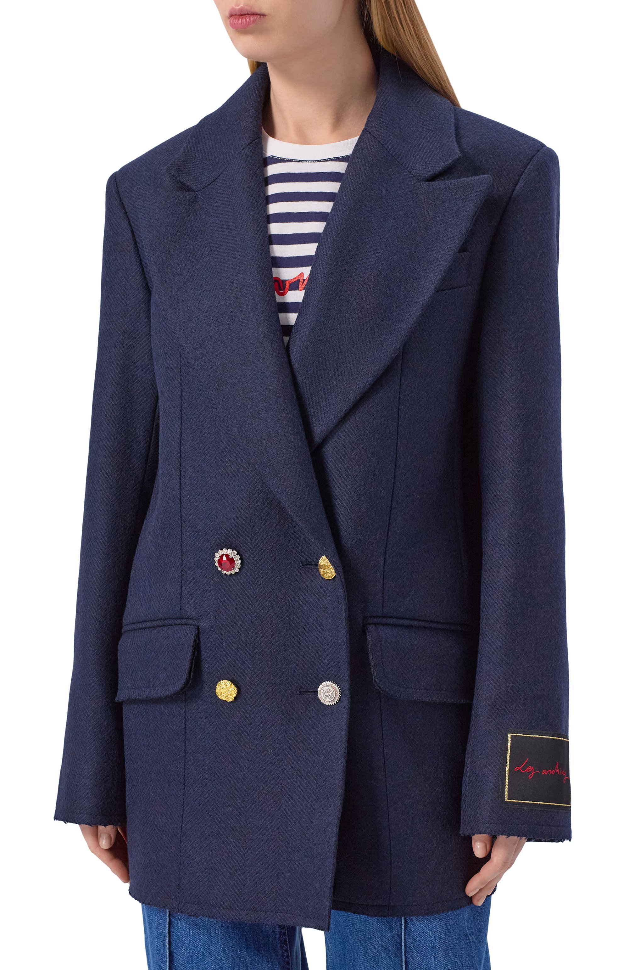 Шерстяной жакет LES ARCHIVES, арт. LA_445СО, фото 3