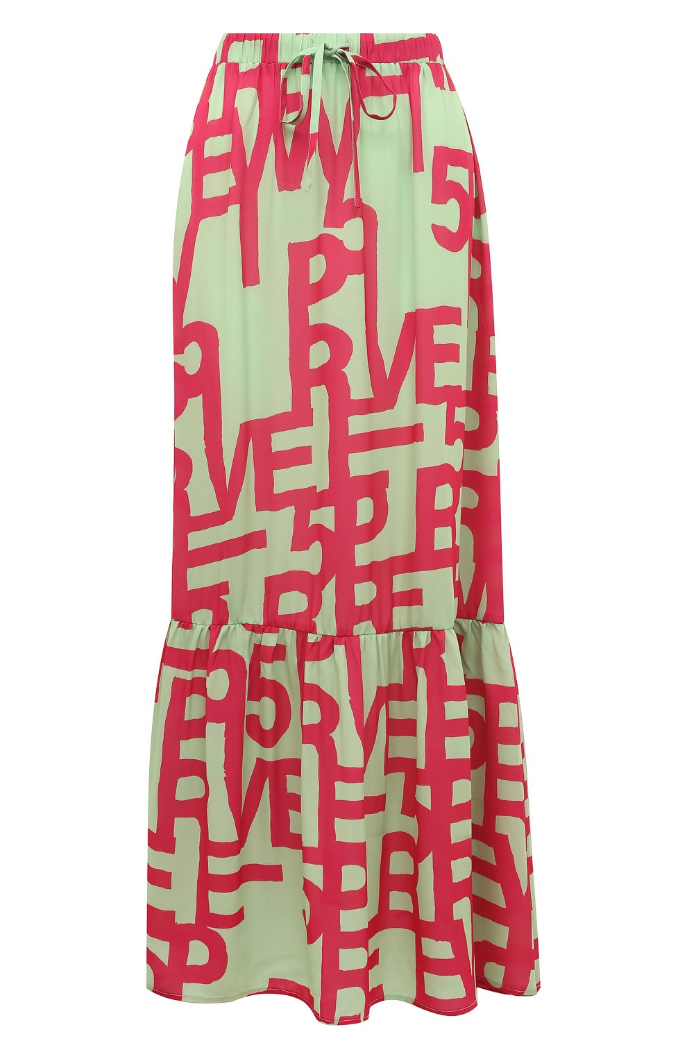 Юбка из вискозы 5PREVIEW разноцветного цвета по цене 18200 руб., арт. 5PWSP23035, фото 1 Юбка из вискозы 5PREVIEW, арт. 5PWSP23035, фото 1