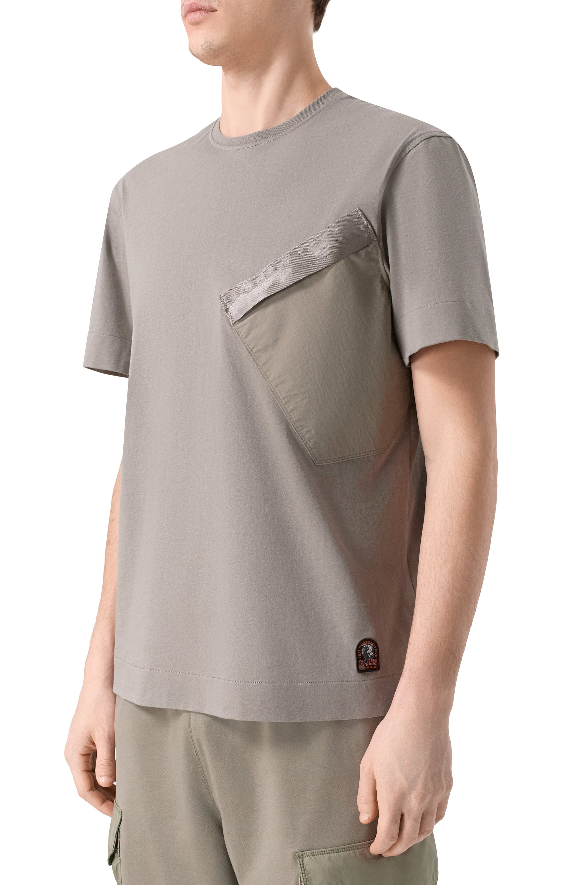 Хлопковая футболка PARAJUMPERS, арт. 26SM-PM TSR Y02, фот о 3