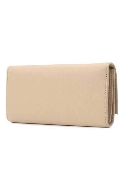 Кожаный кошелек COCCINELLE кремового цвета по цене 16300 руб., арт. E2 LD0 11 46 01, фото 2 Кожаный кошелек COCCINELLE, арт. E2 LD0 11 46 01, фото 2