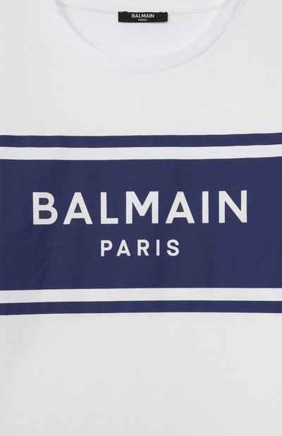 Хлопковая футболка BALMAIN, арт. BY8P11, фото 3