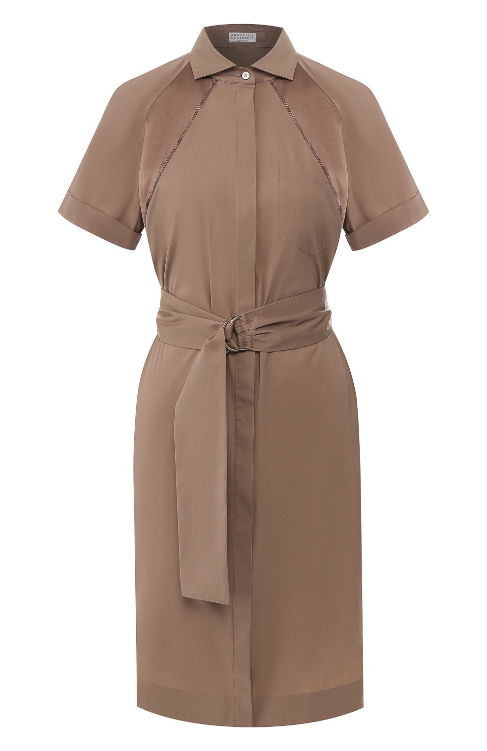 Хлопковое платье BRUNELLO CUCINELLI, арт. M0091AME31, фото 1