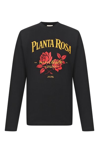 Женская хлопковый лонгслив PLANTA ROSA, арт. PR/L01.1/GARDEN-BLISS/220VELVET