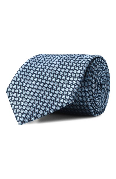 Мужской шелковый галстук CANALI, арт. 18/HJ04240