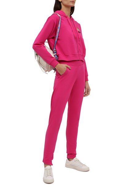 Хлопковый кардиган MOSCHINO фуксия цвета по цене 29250 руб., арт. A1728/9004, фото 2 Хлопковый кардиган MOSCHINO, арт. A1728/9004, фото 2