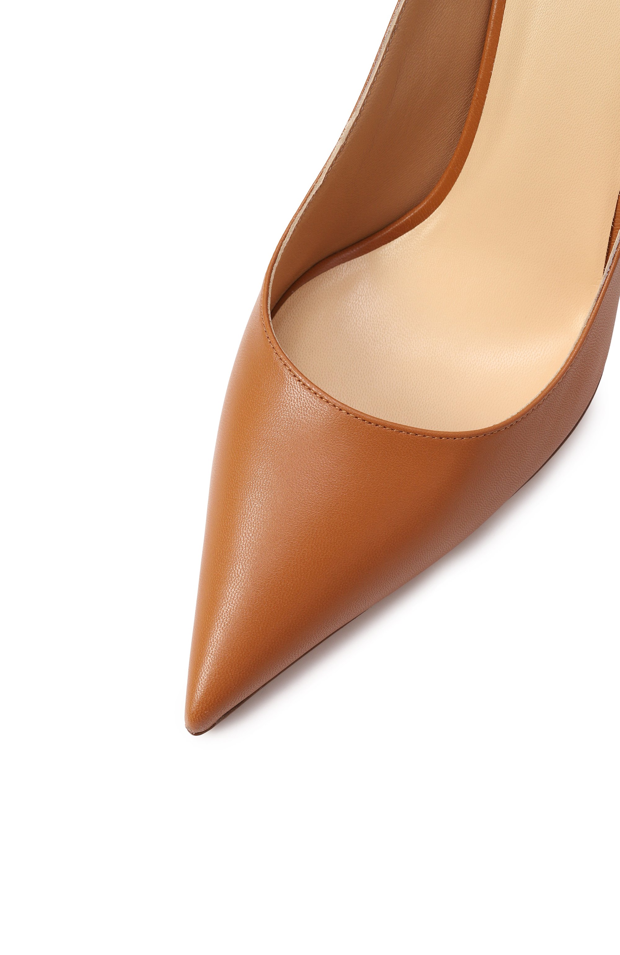 Кожаные туфли FRANCESCO RUSSO светло-коричневого цвета по цене 95050 руб., арт. R1P961/N200, фото 7 Кожаные туфли FRANCESCO RUSSO, арт. R1P961/N200, фото 7