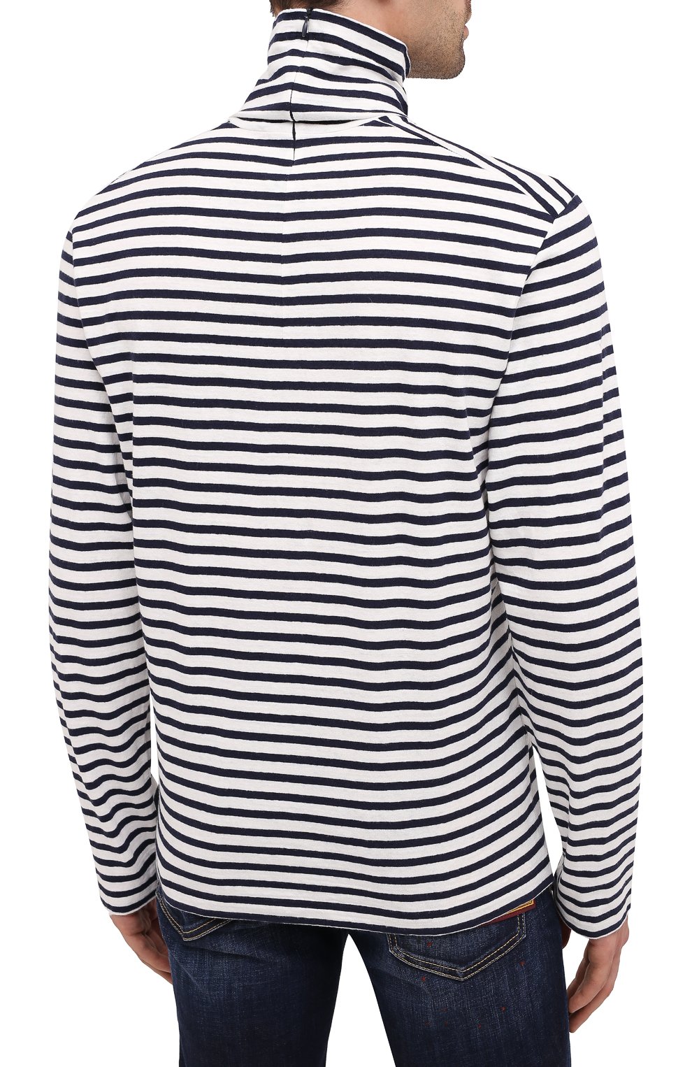 Водолазка из хлопка и льна DSQUARED2, арт. S74GD0767/S23717, фото 4