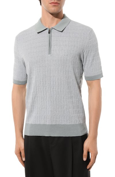 Хлопковое поло CANALI, арт. C0454/MY01896, фото 3