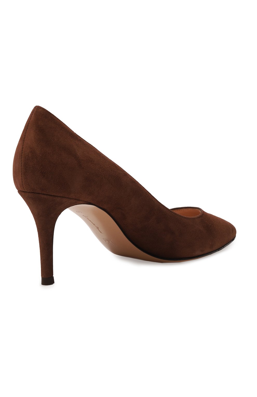 Замшевые туфли gianvito 70 GIANVITO ROSSI, арт. G26770.70RIC.CAMBR0W, фото 5