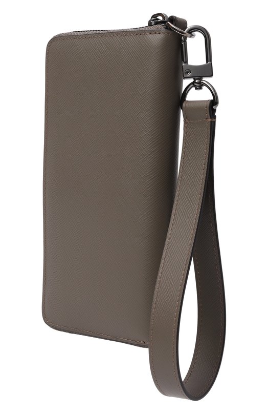 Кожаное портмоне Kiton UPEA018N0126909 Хаки  UPEA018N0126909 Фото 2