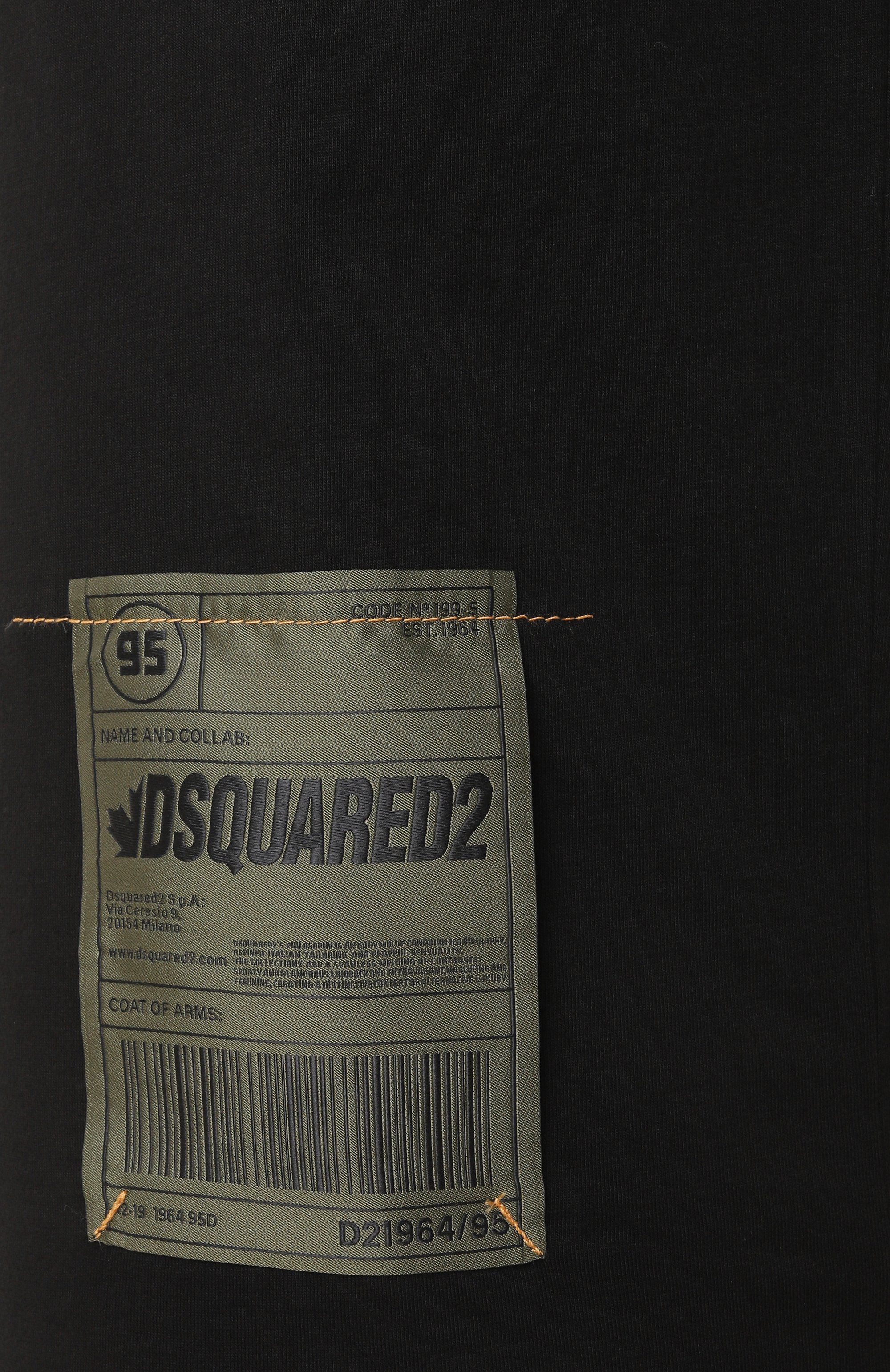 Хлопковая футболка DSQUARED2, арт. S74GD1406/S23009, фото 6