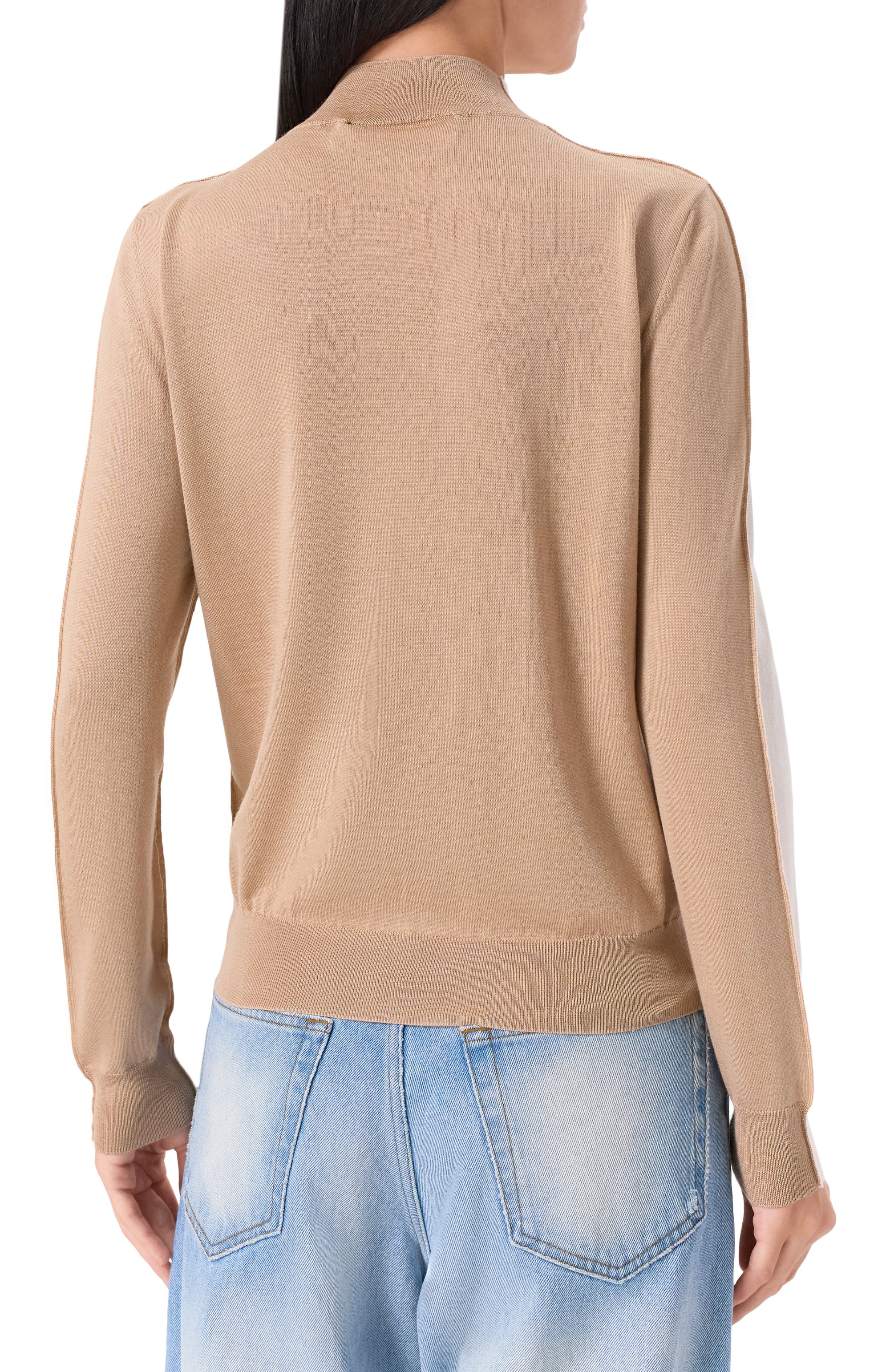 Пуловер из шерсти и шелка MARNI, арт. GCMD0580Q0/UFZ628, фото 4