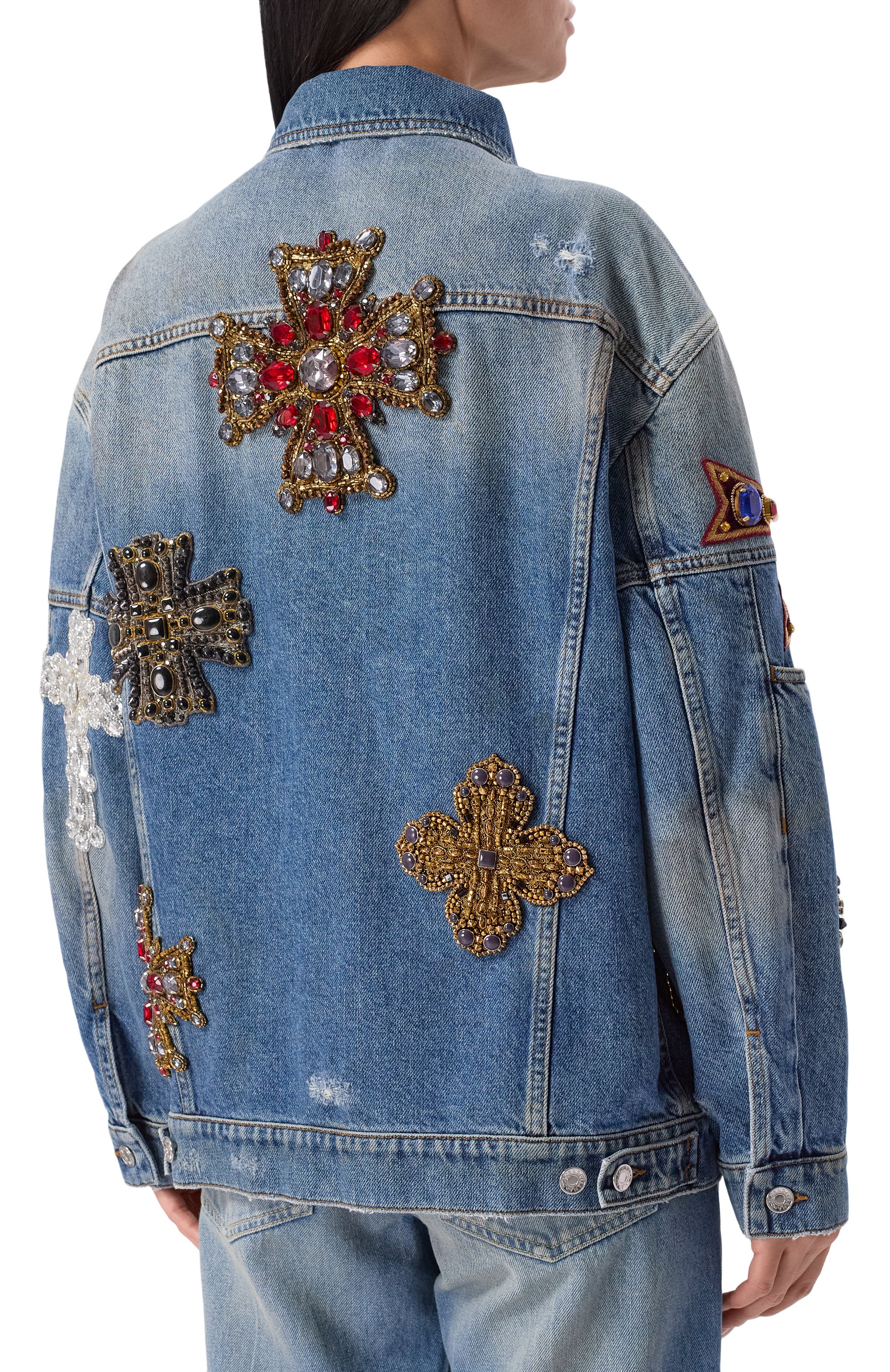 Джинсовая куртка DOLCE & GABBANA, арт. F9S69Z/G8NS8, фото 4