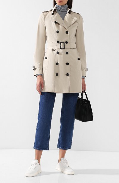 Хлопковый тренч sandringham BURBERRY, арт. 3913360, фото 2