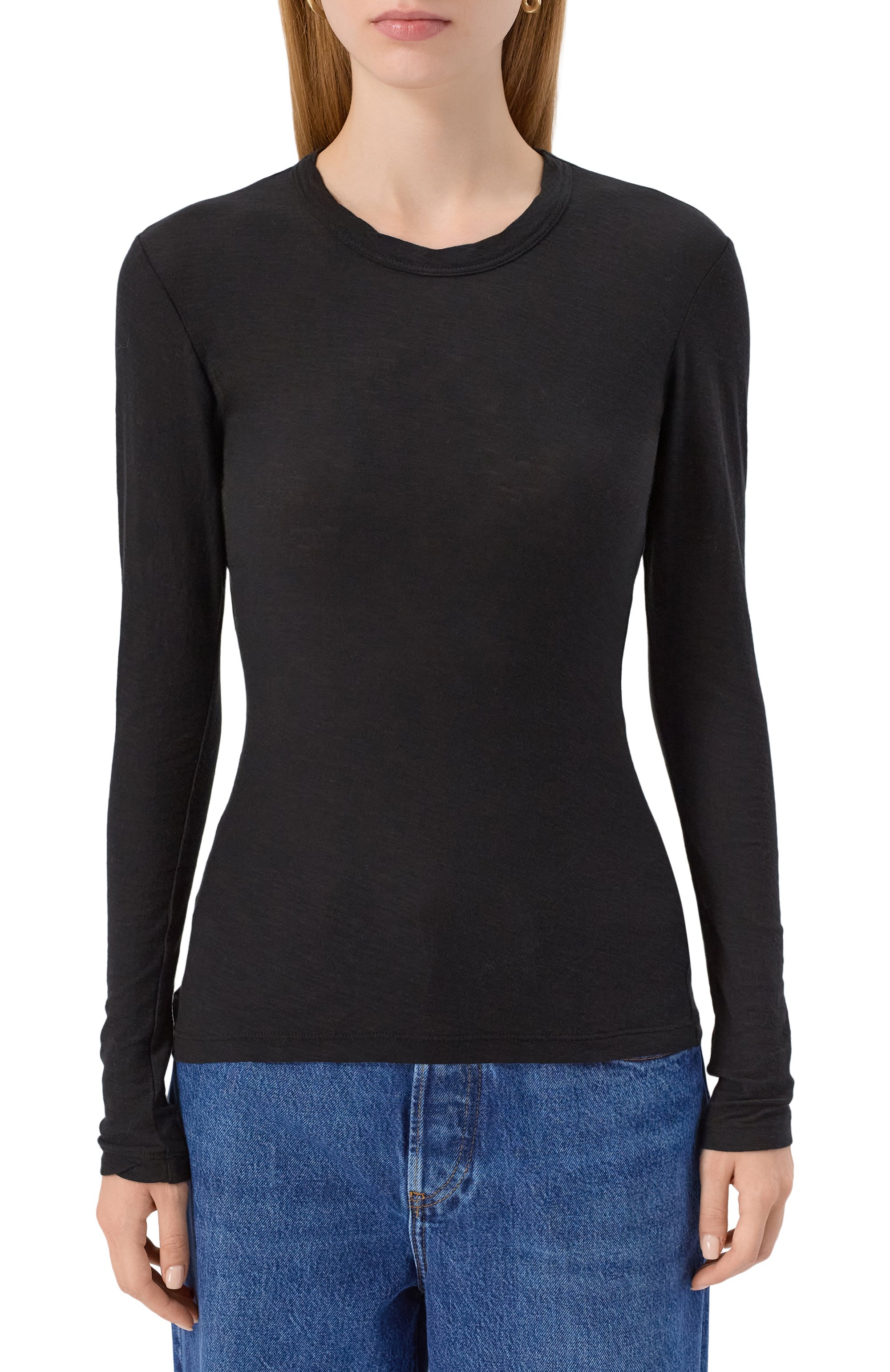 Хлопковый лонгслив JAMES PERSE, арт. WUA3361, фото 3