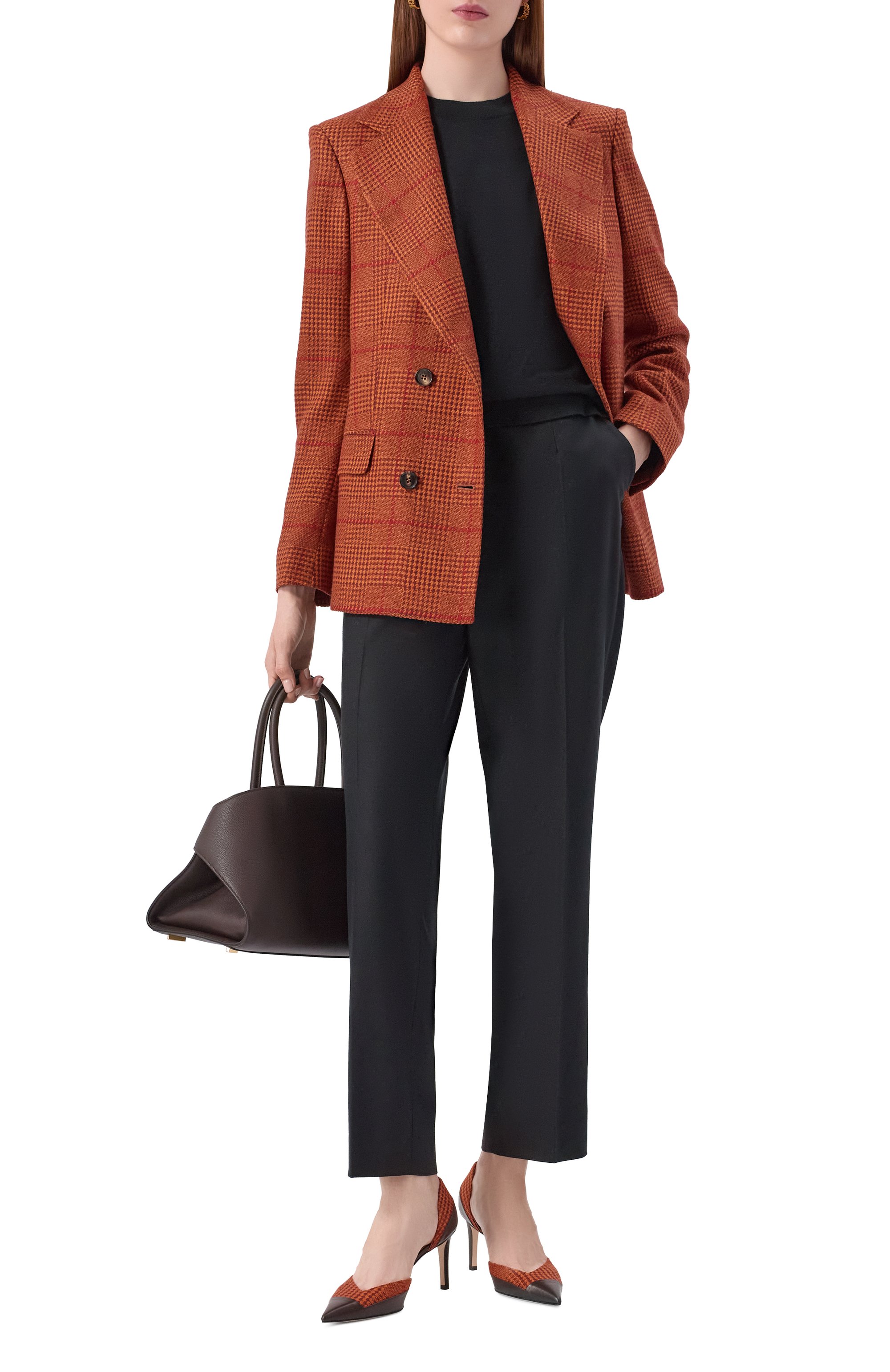 Шерстяные брюки KITON, арт. D60103K0559G05, фото 2