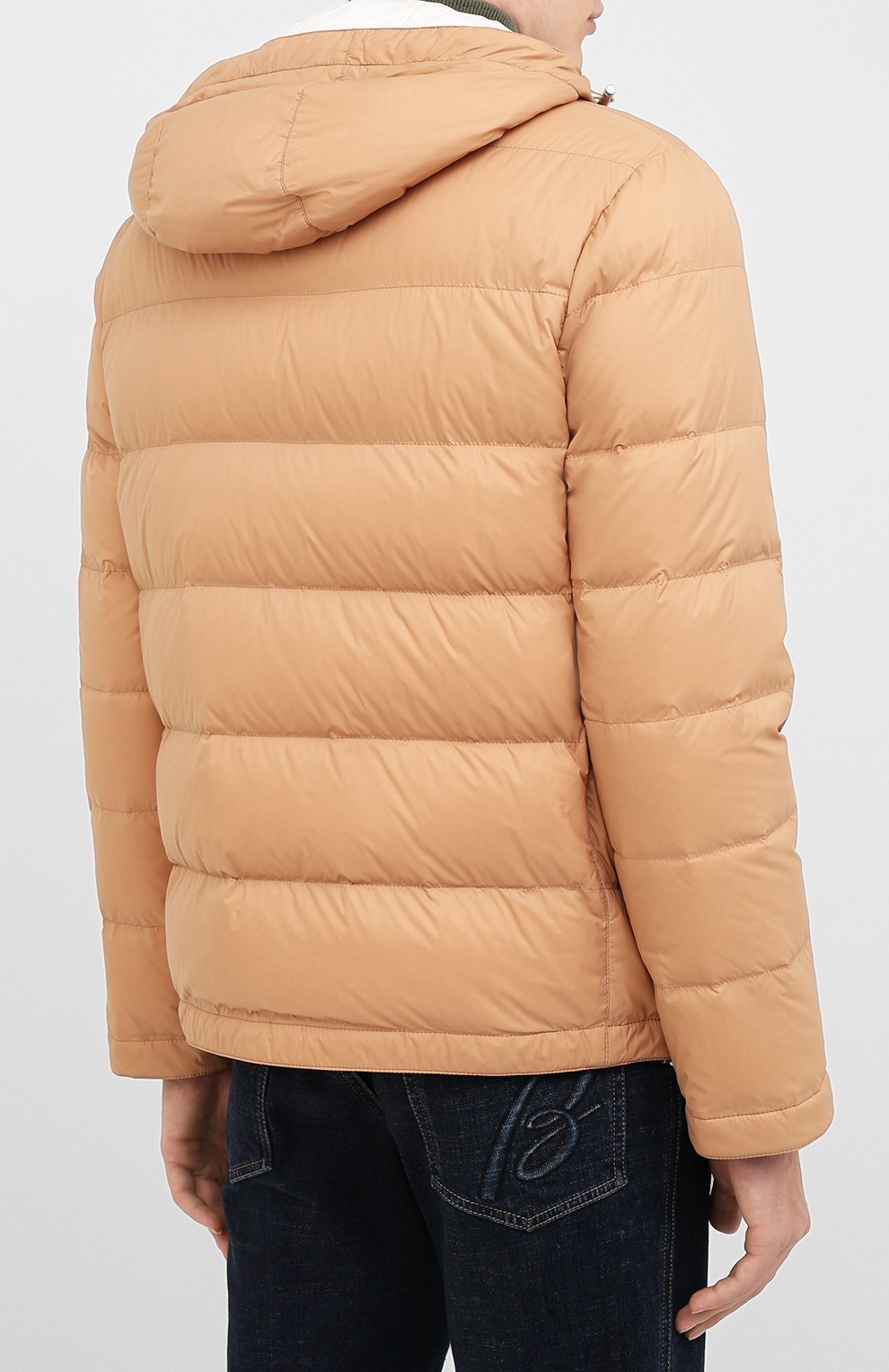 Пуховик BRUNELLO CUCINELLI бежевого цвета по цене 362000 руб., арт. MR4051744, фото 4 Пуховик BRUNELLO CUCINELLI, арт. MR4051744, фото 4