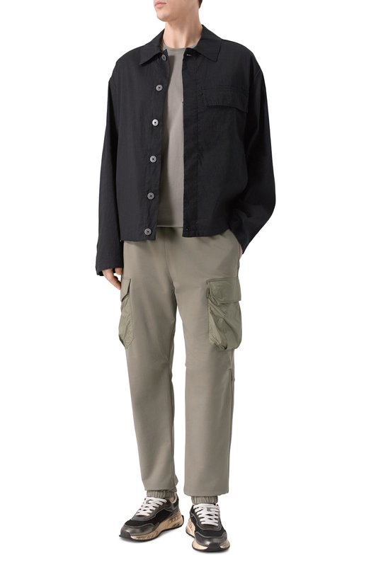 Хлопковая футболка Parajumpers 26SM-PM TSR Y02 Серый  26SM-PM TSR Y02 Фото 2