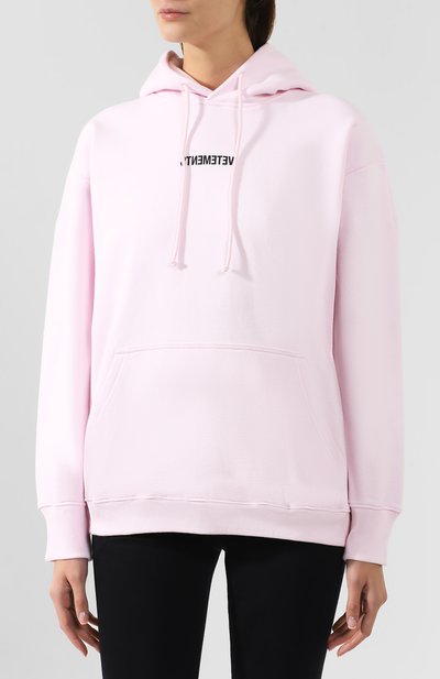 Хлопковое худи VETEMENTS, арт. UAH20TR727/W, фото 3