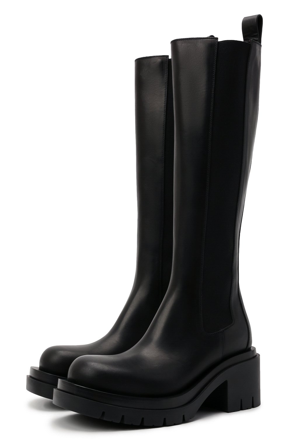 Кожаные сапоги bv lug BOTTEGA VENETA, арт. 667146/VBS50, фото 1