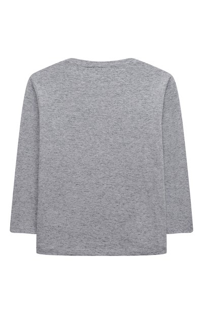 Хлопковый лонгслив TARTINE ET CHOCOLAT серого цвета по цене 7655 руб., арт. TX10061/18M-3A, фото 2 Хлопковый лонгслив TARTINE ET CHOCOLAT, арт. TX10061/18M-3A, фото 2