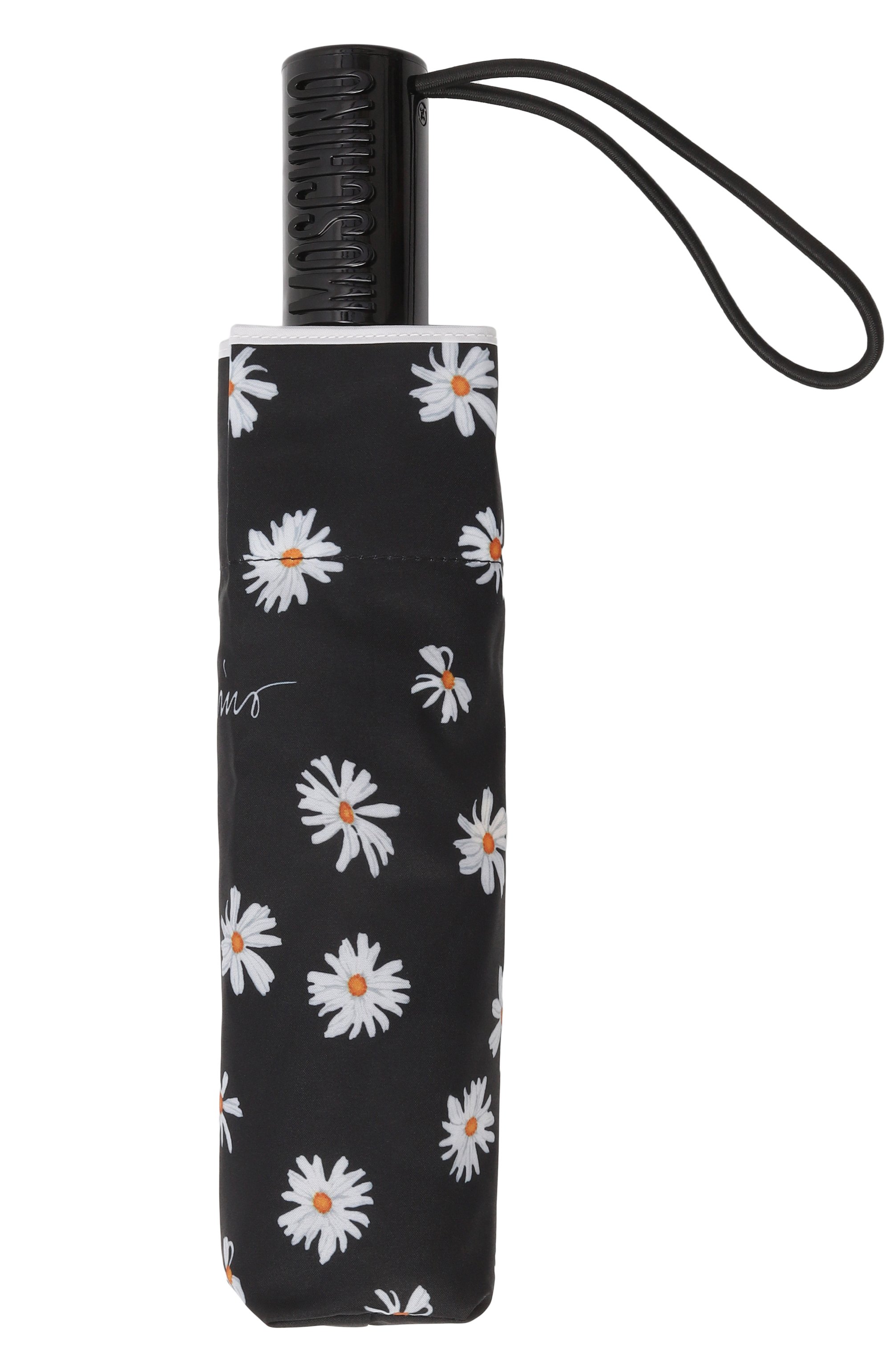 Складной зонт MOSCHINO черного цвета по цене 12850 руб., арт. 9049 0PENCL0SE, фото 6 Складной зонт MOSCHINO, арт. 9049 0PENCL0SE, фото 6