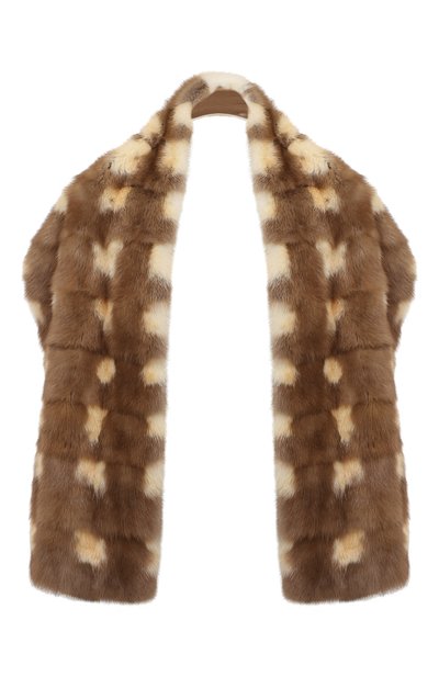 Шарф из меха куницы COLOR TEMPERATURE, арт. У-12/бн, фото 1