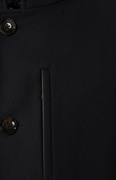 Шерстяное пальто с меховой отделкой WINDSOR, арт. 13 RIVAN0 10003806, фото 5