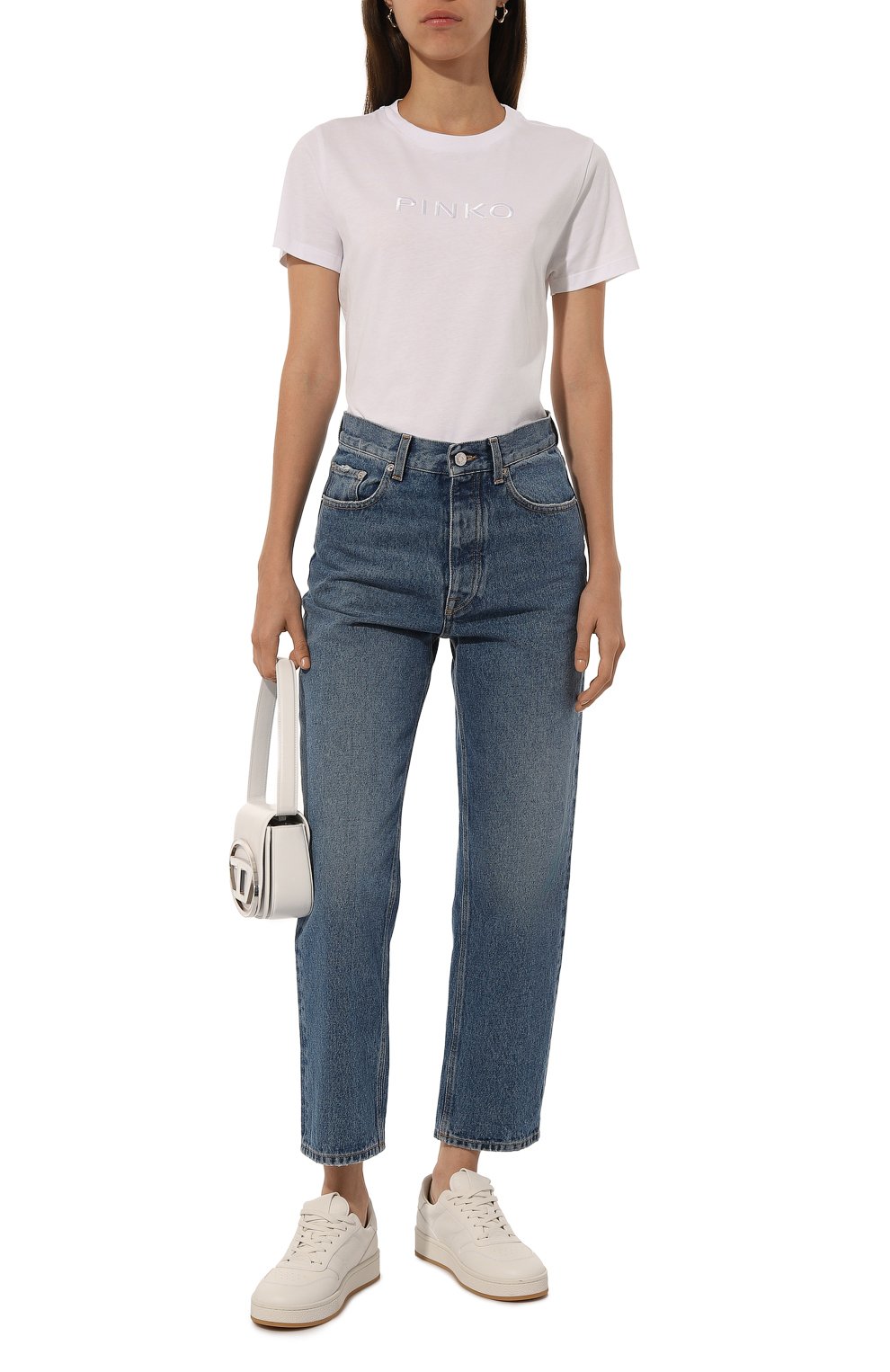 Хлопковая футболка PINKO, арт. 101752/A227, фото 2