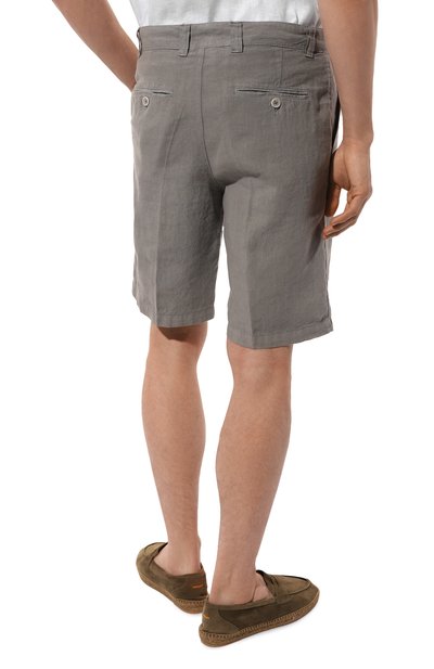 Льняные шорты 120% LINO, арт. 32ALIM2137/0253/000, фото 4