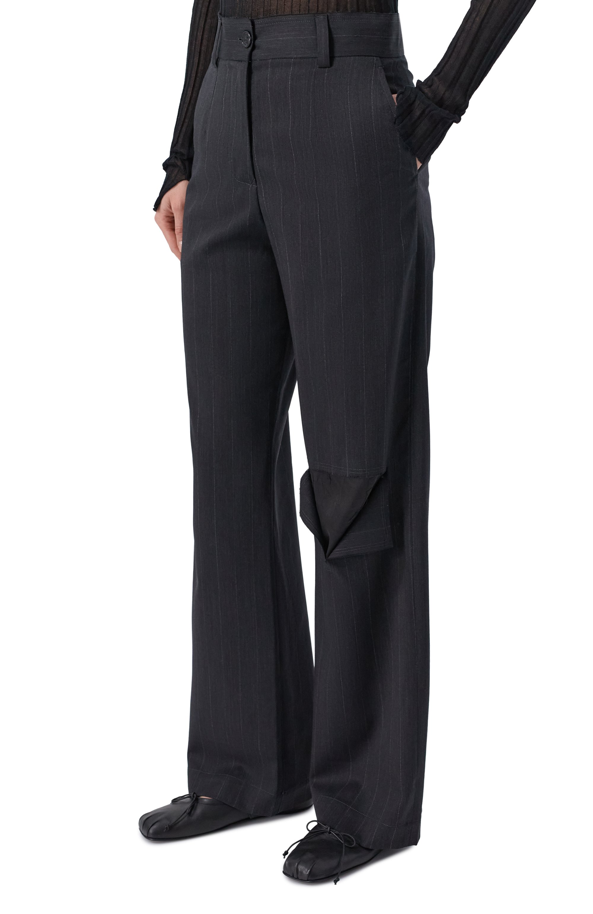 Шерстяные брюки ISABEL BENENATO, арт. DW34TS26, фото 3