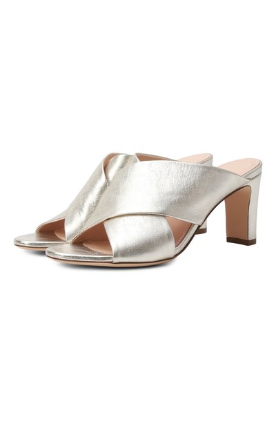 Женские кожаные мюли dorothy AGL, арт. D675034PE/F0ILE