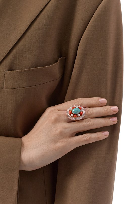 Кольцо Anton Heunis ETK5.18 Разноцветный  ETK5.18 Фото 2