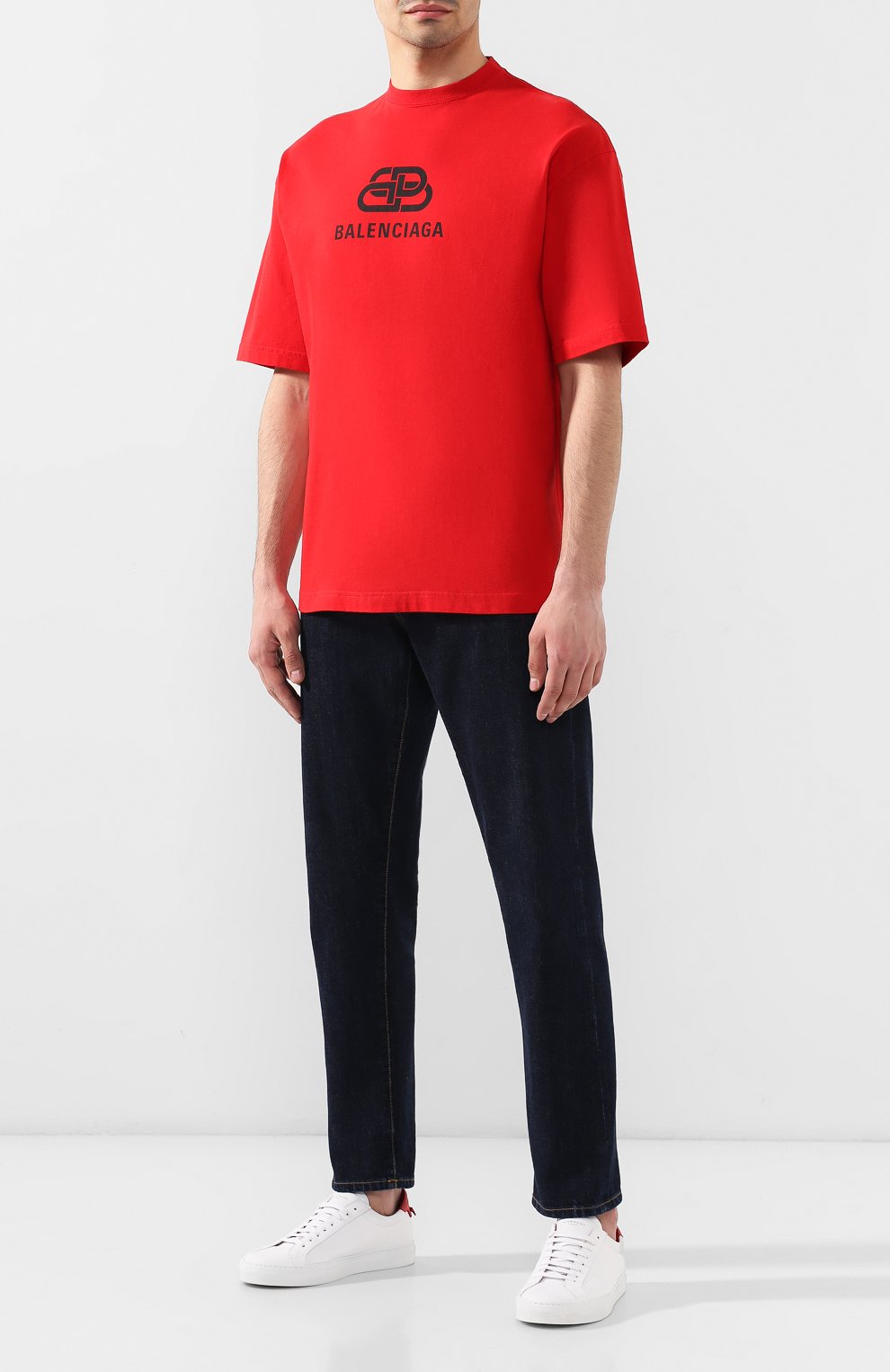 Хлопковая футболка BALENCIAGA, арт. 578139/TEV48, фото 2