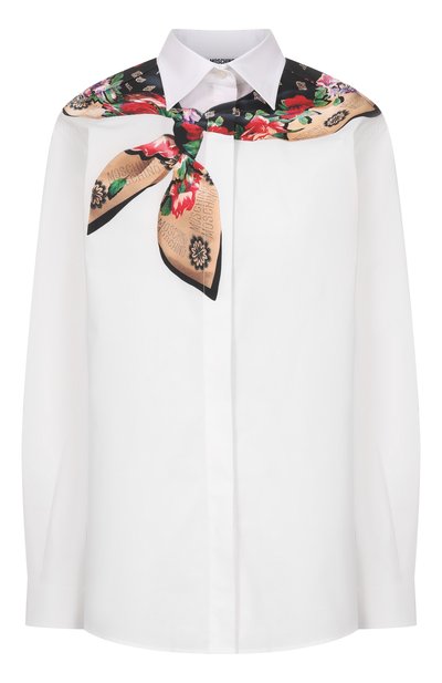 Женская хлопковая рубашка MOSCHINO, арт. A0220/0531