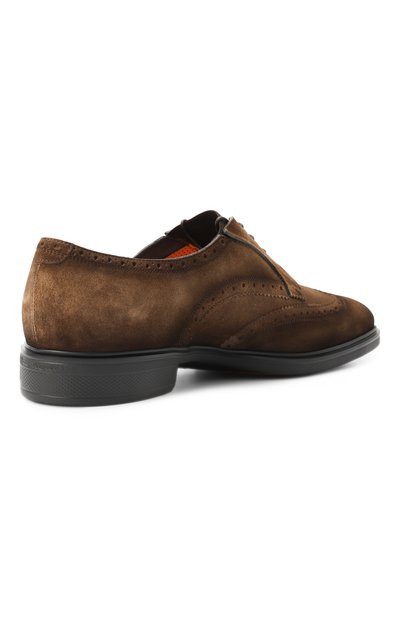 Замшевые дерби easy on SANTONI, арт. MGEG19033NEAXGEX, фото 5