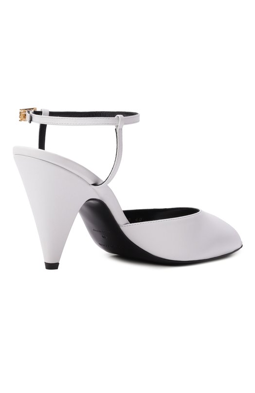 Кожаные босоножки Beak 85 Sergio Rossi B13190/MMVN13 Белый  B13190/MMVN13 Фото 5