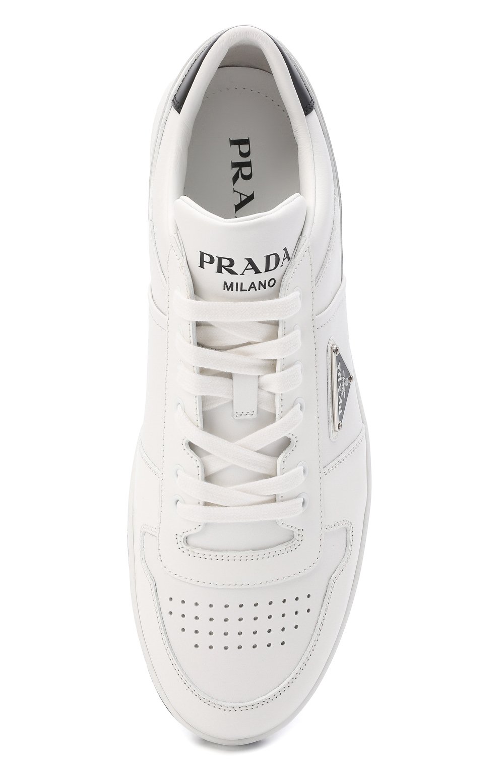 Кожаные кеды PRADA, арт. 2EE364-3LJ6-F0964, фото 6