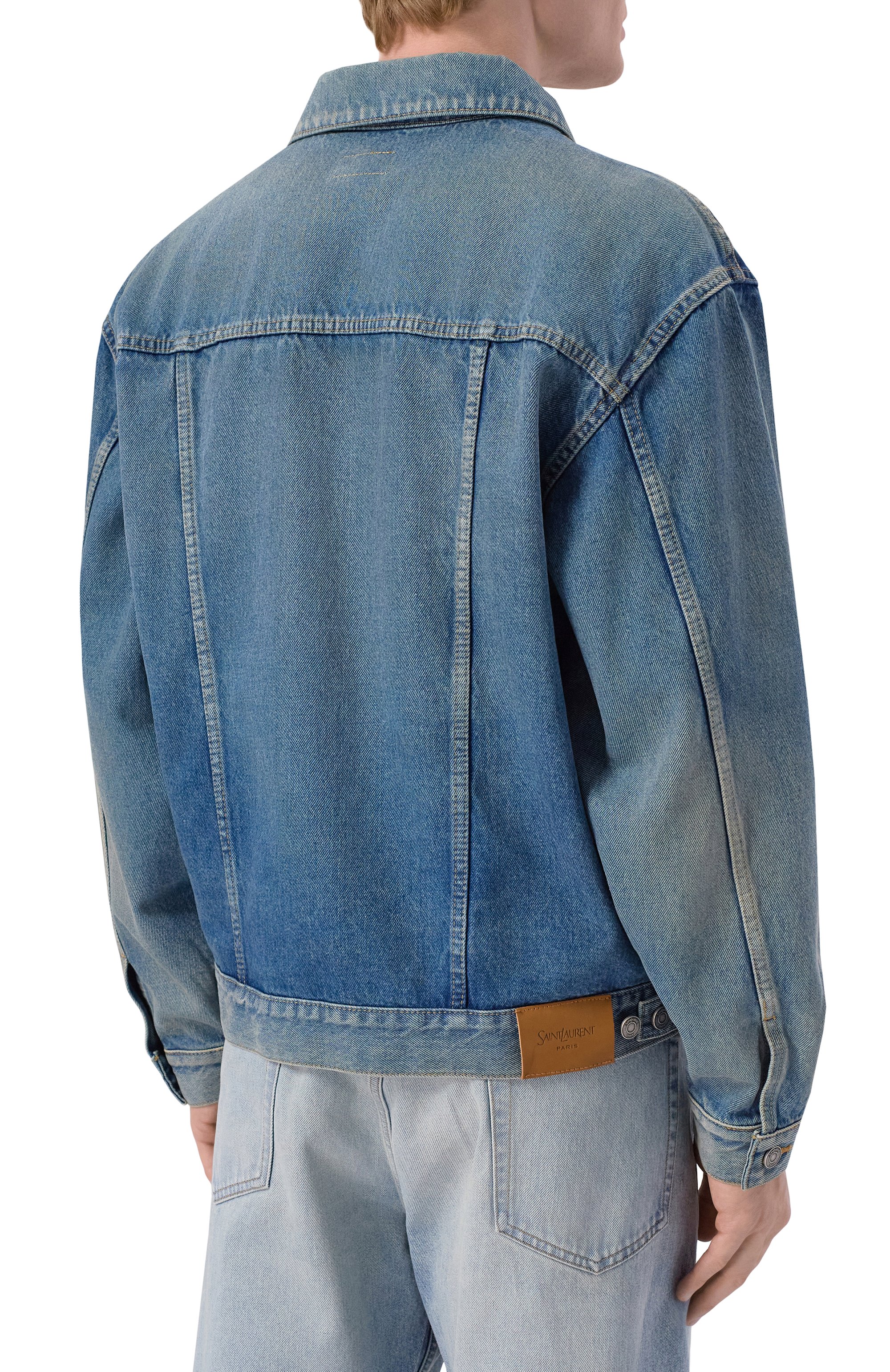 Джинсовая куртка SAINT LAURENT, арт. 859157/Y11CA, фото 4
