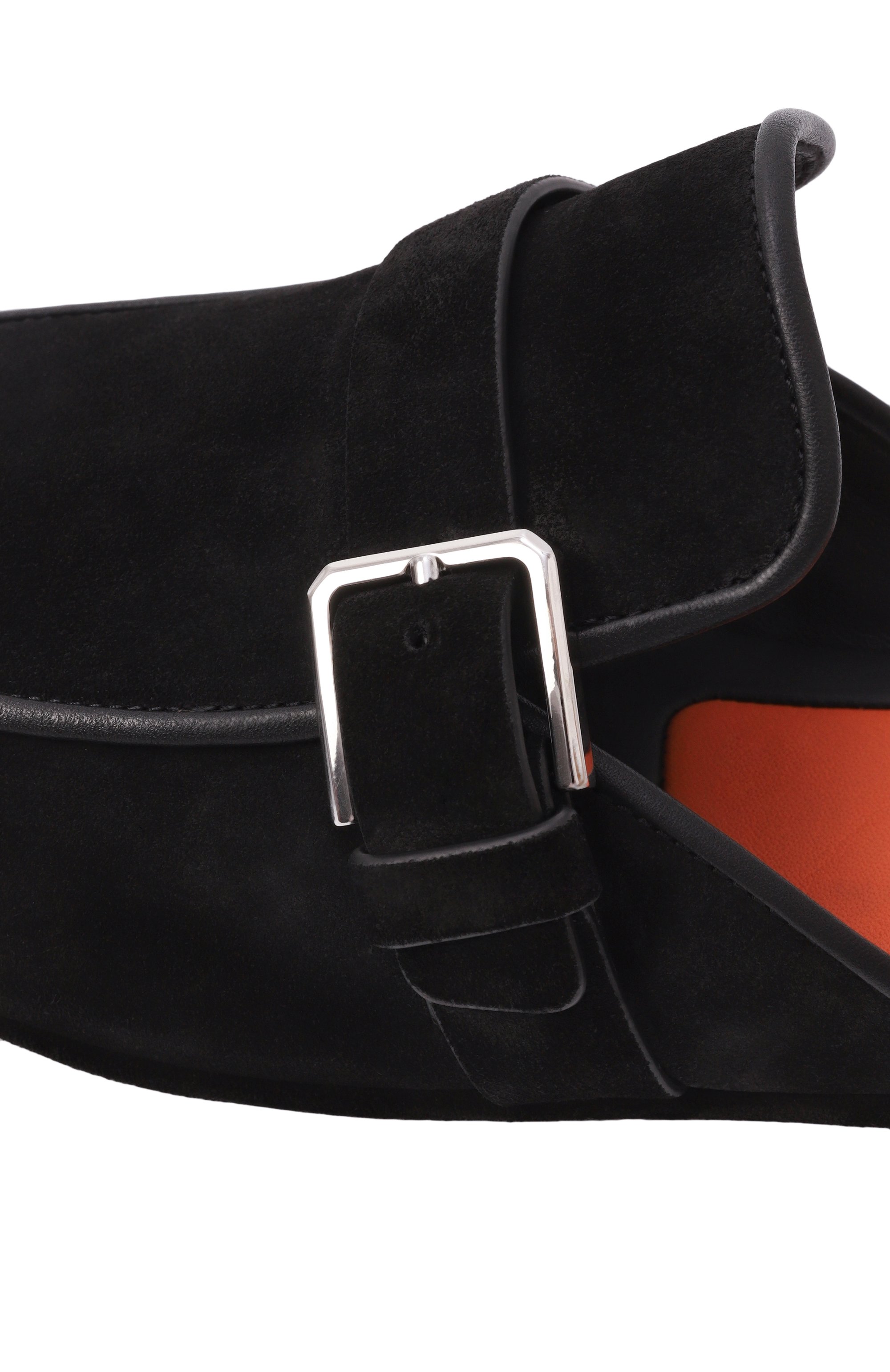 Замшевые домашние туфли SANTONI, арт. PMXGA2151A-X1SVU, фото 7