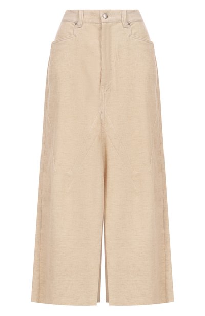 Женская вельветовая юбка RICK OWENS, арт. RP02E4367/MLC