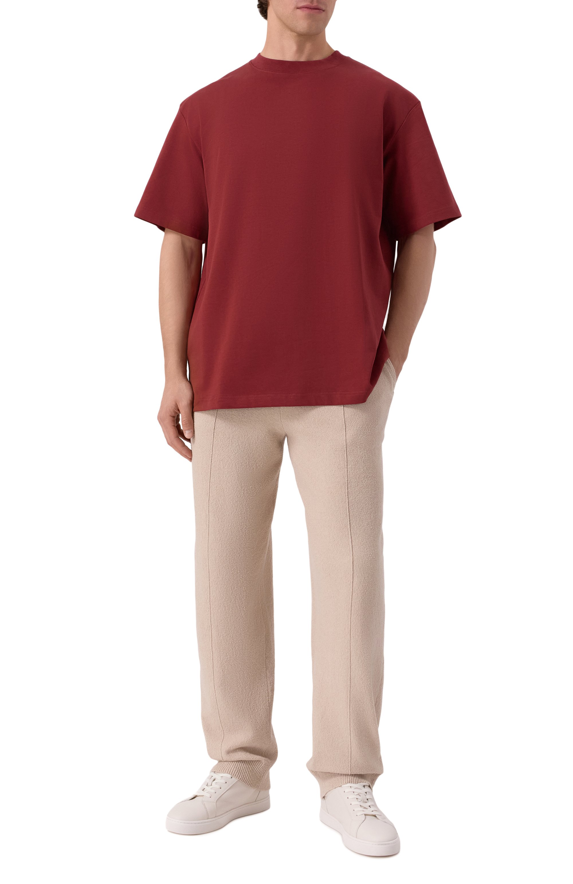 Хлопковая футболка 12 STOREEZ, арт. 126442, фото 2