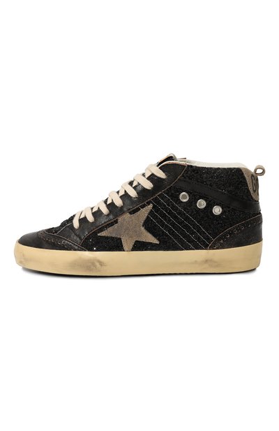 Комбинированные кеды mid star GOLDEN GOOSE DELUXE BRAND, арт. GWF00122.F003978, фото 4