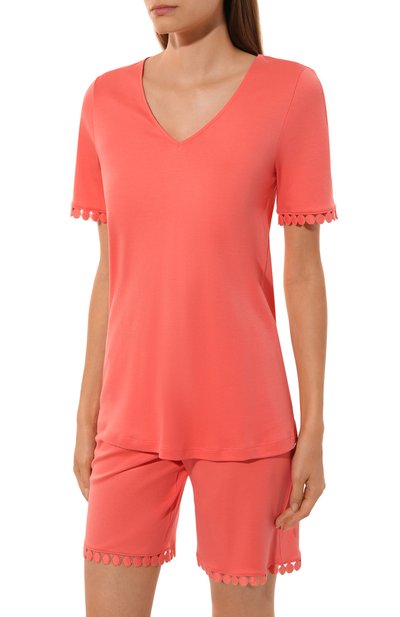 Хлопковая пижама HANRO, арт. 074935, фото 3