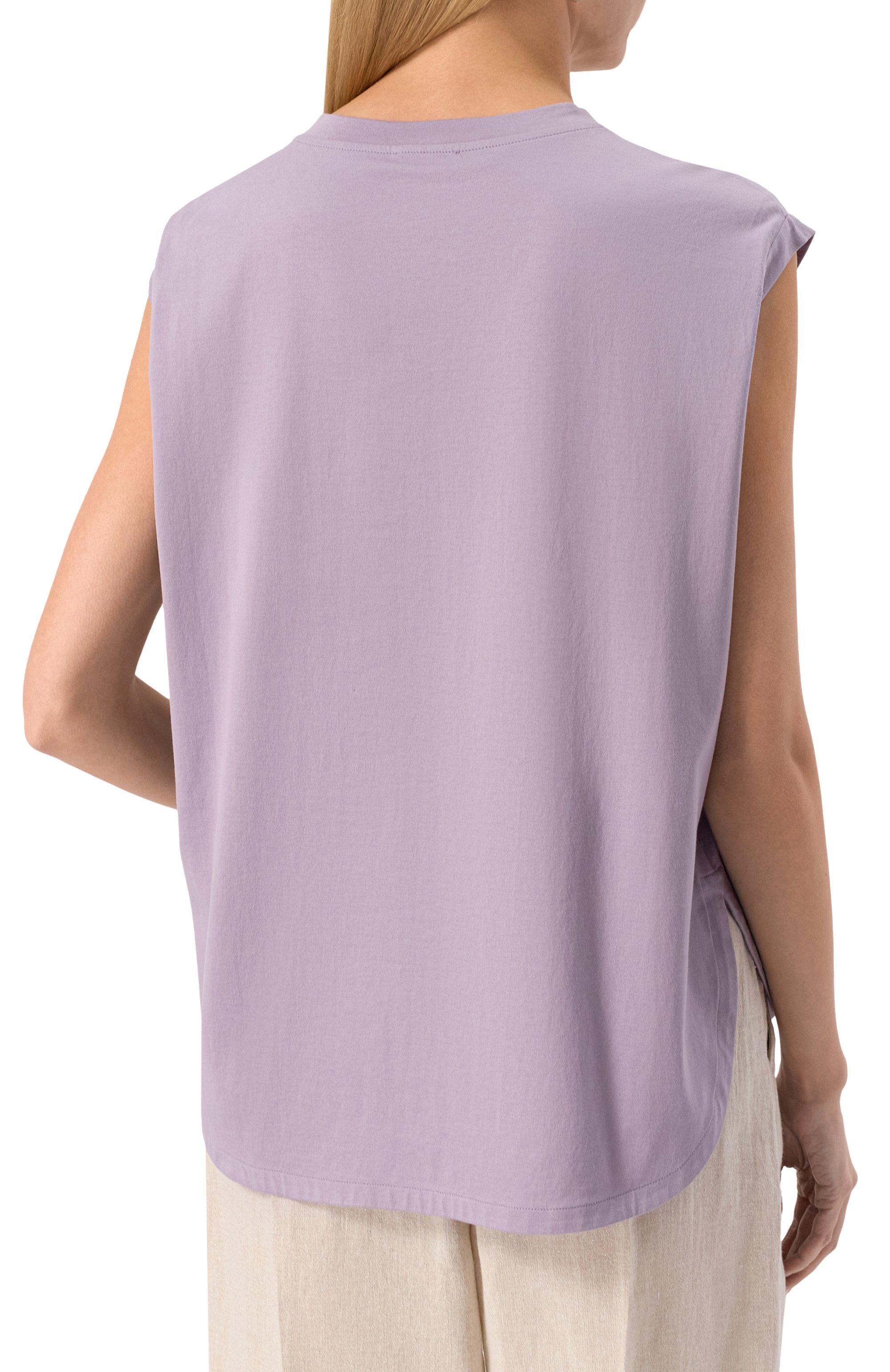 Хлопковая футболка BRUNELLO CUCINELLI, арт. M0T81HA830, фото 4