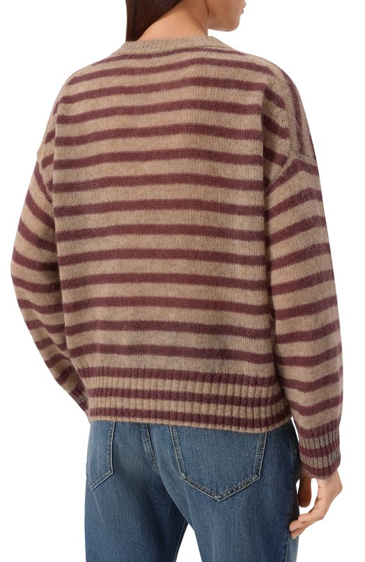 Свитер Brunello Cucinelli M2I778800P Бежевый  M2I778800P Фото 4